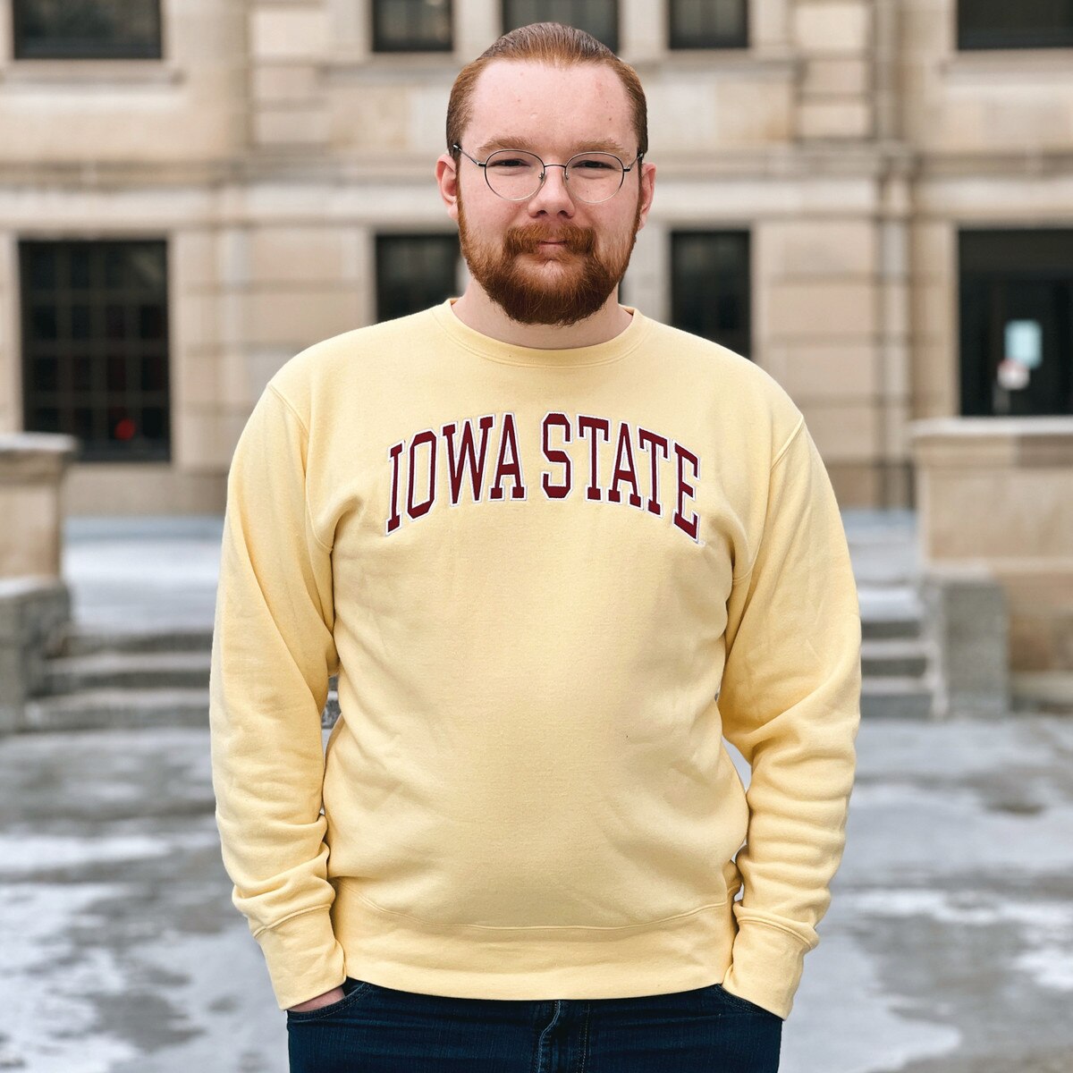 ZooZatz Iowa State Gold Crewneck